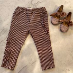18-24M Zara plaid pants (Only)